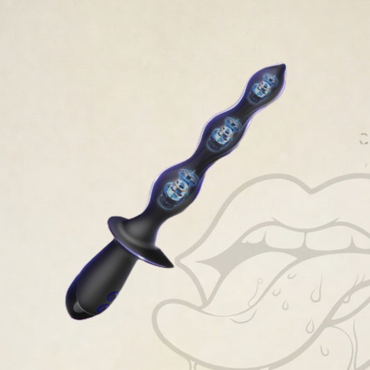 Vibrador con 3 cuentas vibradoras y 10.25 pulgadas.(VB5)