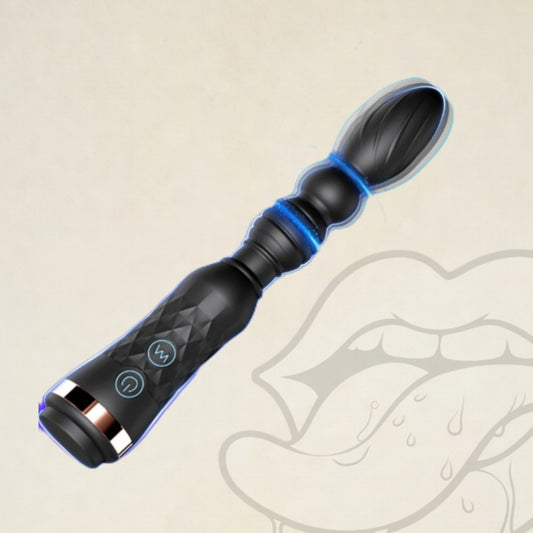 Enchufe anal vibrador de 7.28 pulgadas.(VB4)